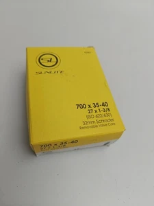 BICYCLE BIKE TUBE 700 x 35-40 SUNLITE AMERICAN SCHRADER VALVE NEW - Picture 1 of 5