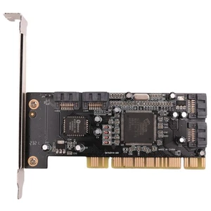 3114 Array Card SATA Expansion Card 4-Port Expansion PCI to SATA Conversion7583 - Afbeelding 1 van 6