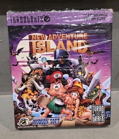 New Adventure Island (TurboGrafx-16, TG16 1992) ORIGINAL BOX ONLY