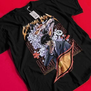 Chainsaw Man Makima T-Shirt Asa Aki Anime Denji Shirt Power Tshirt All Size Tee - Picture 1 of 6