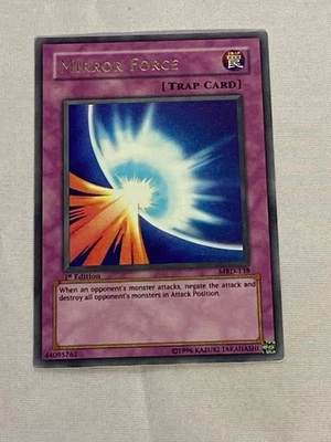 Yu-Gi-Oh! First Edition Ultra Rare Mirror Force MRD-138 - Image 1 of 2