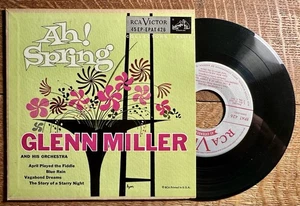 Glenn Miller 45 RPM - Ah! Spring - RCA Victor EPAT 426 - with Picture Sleeve - Picture 1 of 3