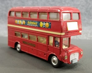 VTG CORGI TOYS ROUTEMASTER LONDON TRANSPORT OUTSPAN MADE IN UK - Picture 1 of 8