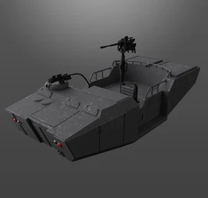 Speeder Pattuglia Corazzata Imperiale Personalizzato per FIGURINA 6 IN (1:12) - Foto 1 di 10