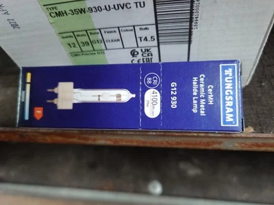Tungsram CMH-35W-930-U-UVC TU 39W G12 Ceramic Metal Halide Lamp - Image 1 of 2