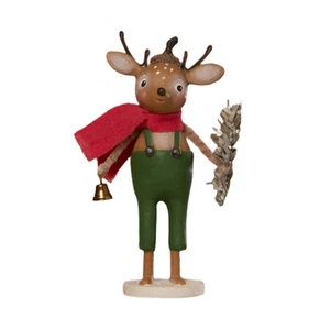 Sweet Reindeer in Suspenders by Bethany Lowe Designs - Picture 1 of 5