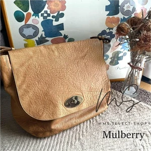 Bolso de Mano MULBERRY Bolso de Hombro con Solapa Cuero Beige 60094c - Imagen 1 de 16