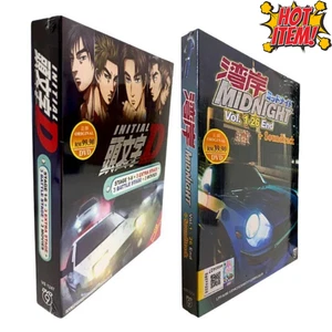 INITIAL D Complete Stage 1-6 + Bonus + (Wangan Midnight Vol. 1-26 End)DVD Anime - Picture 1 of 7