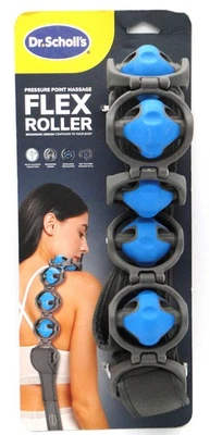 НОВЫЙ Dr. Scholl's Flex Ролик Точечный Массажер Давления Контуры для Тела - Изображение 1 из 3