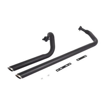 Sistema de tubos de escape negro silenciador para Yamaha Virago750 1100 XV750 XV1100/S Foto 1 de 4