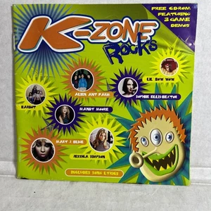 K-Zone Rocks  Inner And Back Sleeve Only No Case No Cd - Foto 1 di 4