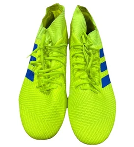 Adidas Nemeziz 18.3 FG Soccer Cleats Yellow and Blue Size11 SGC753002 sports - Picture 1 of 14