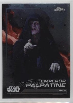 2024 Topps Chrome Star Wars Emperor Palpatine #131 0nr3 - Imagem 1 de 3