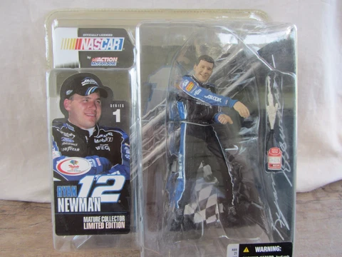 Action / McFarlane  Series 1 - Ryan Newman  #12  NOC  (816NAS1) 27837 Cover