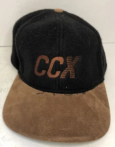 CCX Conway Central Express Camiones Snapback Sombrero Gorra, Cuero Look Vintage? En muy buen estado - Imagen 1 de 5