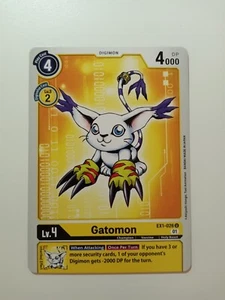 Gatomon EX1-026 U Digimon CCG TCG Card - Picture 1 of 1