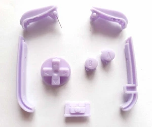 Game Boy Advance GBA Replacement Full Button Kit - Lilac Purple - UK Dispatch - Picture 1 of 1
