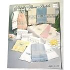 Cross Stitch Patterns Leaflet POWDER ROOM PASTELS Country Crafts 1986 Florals