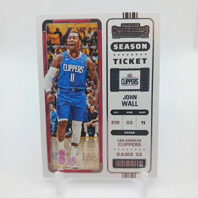 2022-23 Panini Contenders - Season Ticket #71 John Wall - Image 1 of 2