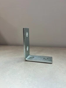 Strut Bracket 4-hole 90-D Steel Angle L Bracket 1-5/8" Strut Channel Lot of 100 - Picture 1 of 7