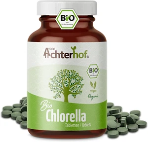 Chlorella Bio Presslinge | 400 Tabletten | Mit 6G Chlorella Algen Pulver Pro Tag - Bild 1 von 7