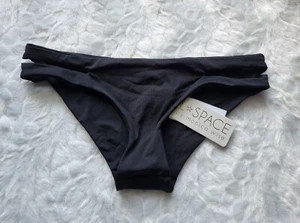 Parte inferior de bikini negra L*Space para mujer traje de baño mediano de Revolve nuevo sin etiquetas - Imagen 1 de 5