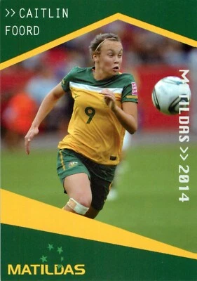 Карта новичка 2014 2015 Matildas Australia Football первое издание - Кейтлин Форд - Изображение 1 из 3