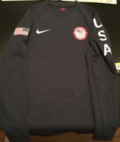 Nike Tech Fleece Crew Navy Olympic 2016 S Small Brand New