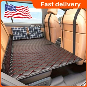 Non Inflatable Car Mattress Folding SUV Portable Camping Sleeping Backseat Bed - Picture 1 of 12