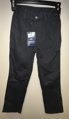 Chaps Niños Uniforme Escolar Talla 10 Ajustado Negro Vestido Pantalones Pantalón NUEVO CON etiqueta Foto 1 de 4