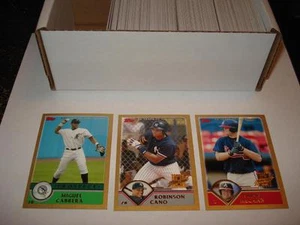 Juego completo de béisbol Topps Traded 2003 dorado 1-275 #D/2003 Cano Mccann - Imagen 1 de 2