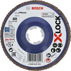 New Genuine Bosch 2608619211 X571 Best For Metal X-Lock Flap Discs, Straight
