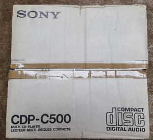 SONY CDP-C500 CD Player - Zdjęcie 1 z 17