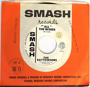 The Baytowners - All The Winds 7” Promo Single 1965 Smash USA-Mike Curb S-2001 - Picture 1 of 3