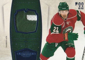 2010-11 Dominion Jerseys Prime Nameplate #48 Cal Clutterbuck/25