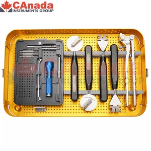 Hochwertiges orthopädisches CMF Instrumenten Set für 2,4mm System - Bild 1 von 3