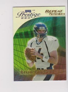 1999 Playoff Prestige SSD Repeat Performers #B158 Brian Griese card