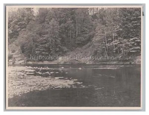 Fluß Gauja Livländische Aa Lettland Livland 1935 - Flußbiegung - Foto 1930er - Picture 1 of 2