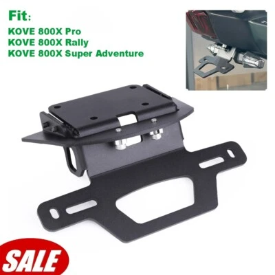 For KOVE 800X Pro/Rally/Super Adventure Fender Eliminator License Plate Bracket - Image 1 of 4