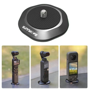 Supporto base magnetico con filo 1/4" per DJI Osmo Pocket 3/Insta360 X4 X3 - Foto 1 di 9