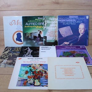 Wolfgang Amadeus Mozart 10 x Job Lot Bundle of Vintage Classic Vinyl Records (2) - Imagen 1 de 22