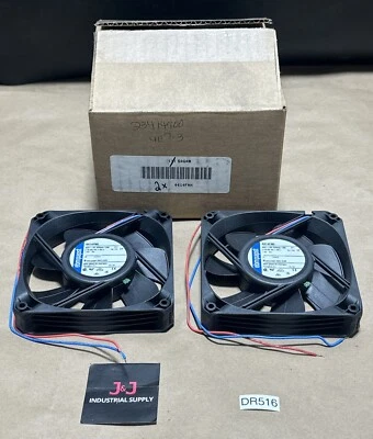 (2) NEW SURPLUS- Ebmpapst 4414FNH DC Axial Cooling Fans 24Vdc 500mA 12W WARRANTY - Image 1 of 3