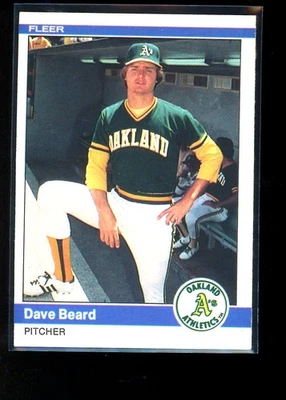 1984 Fleer #438 Dave Beard - Image 1 of 2