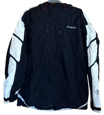 Chaqueta de esquí snowboard grande Columbia para hombre capucha adjunta Omni-Tech Foto 1 de 4