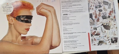 EURYTHMICS Touch 1983 VINYL LP + INNER Who's That Girl Right By Your Side - Image 1 of 3