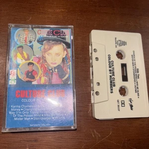 Culture Club -Colour By #s Cassette Tape Rock Pop New Wave Erasure Boy George - Picture 1 of 2