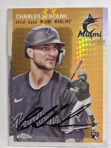2023 Topps Chrome Platinum Anniversary #66 Charles Leblanc Prisma Rifrattori - Foto 1 di 2