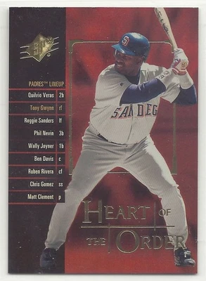 2000 SPx Heart of the Order Tony Gwynn Foto 1 de 2