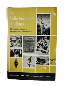 Vintage 1973 The Radio Amateur's Handbook ARRL Paperback - Imagen 1 de 11