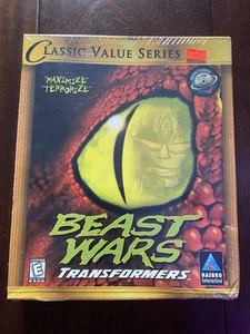 Transformers Beast Wars - Windows PC, 1995 - New Sealed Original Box - Picture 1 of 2